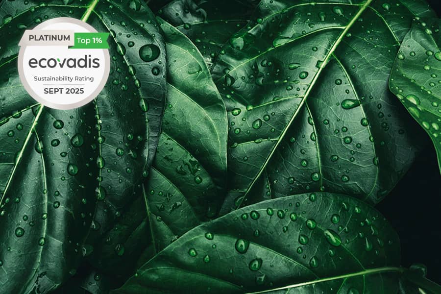 EcoVadis Platinum