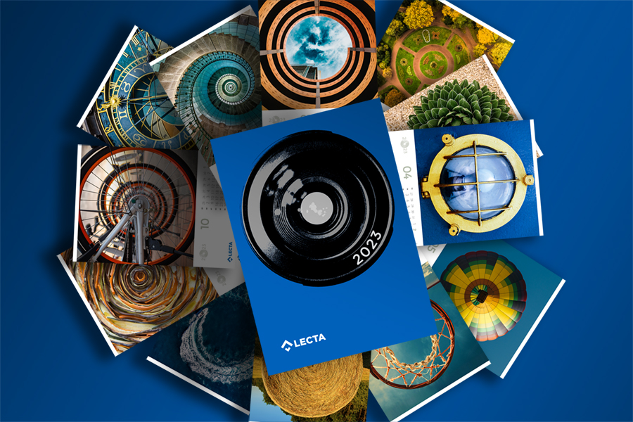 Lecta's 2023 calendar surrounds us with beautiful concentric images 