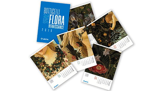 Botticelli’s “Primavera” 2019 Lecta Calendar
